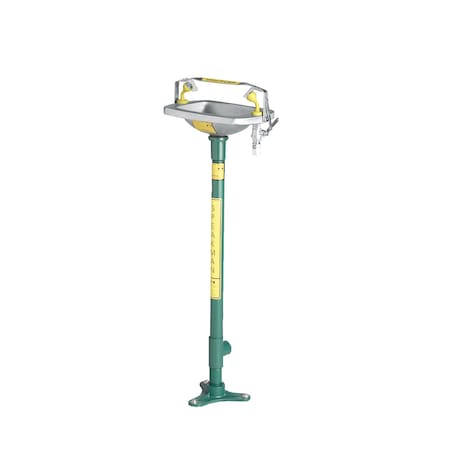 Speakman Eye/Face Wash Station, Floor Mounted, 42.0 H., 14.0 W SE-545